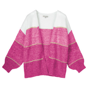 Cardigan Layered Rose