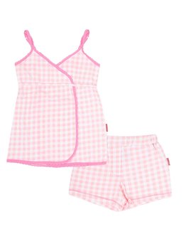 Claesen&#039;s Pyjama Babydoll Pink Checks