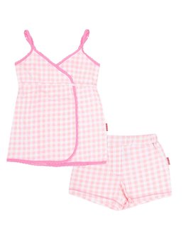 Claesen&#039;s Pyjama Babydoll Pink Checks