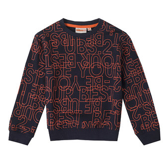 UBS2 Sweater Blue Orange