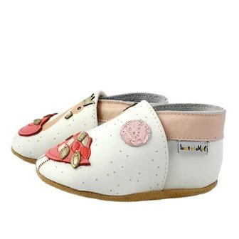 Lait et Miel Babyschoentjes Roze Flamingo