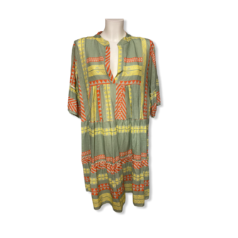 Dames Jurk Aztec Green