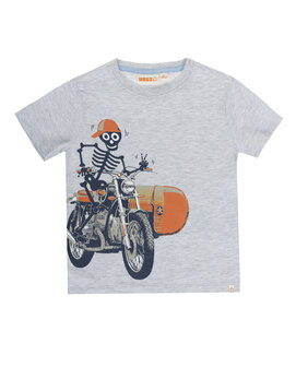 UBS2 t-shirt biker skeleton