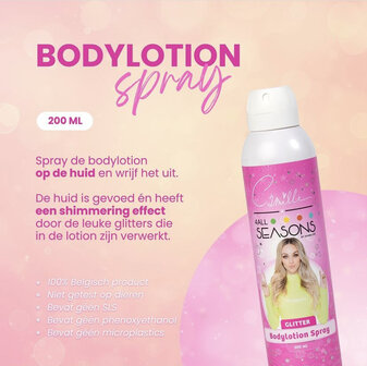 4 All Seasons Camille  Bodylotion Glitter 