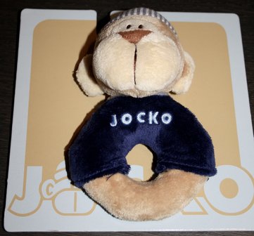 JOCKO rammelaar aapje blauw