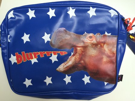 De Kunstboer laptoptas Hippo