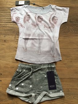 Emoi t-shirt ballerina rij