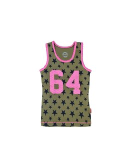 Singlet Army Star girls