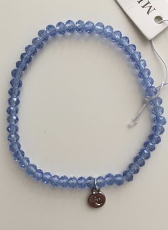 Miracles Armband Shiny Blue