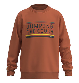 Jumping The Couch Sweater orange