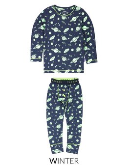 Pyjama Claesen&#039;s Glow in the Dark Cosmic bij CEMALI