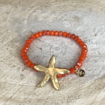 Miracles Armband Sea Star Orange bij CEMALI