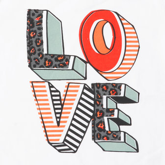 LMJ t-shirt LOVE bij CEMALI