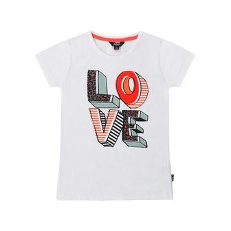 Little Miss Juliette t-shirt LOVE bij CEMALI