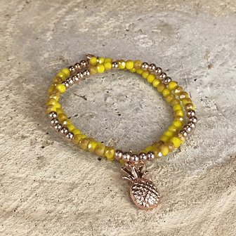 Miracles armband Pineapple