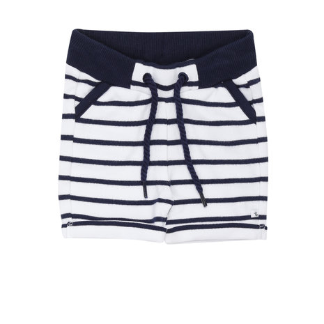 DB striped shorts navy