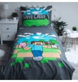 Dekbedovertrek Minecraft