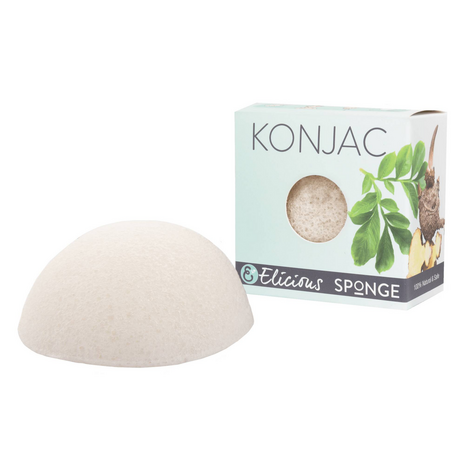 Elicious konjac gezichtsspons puur