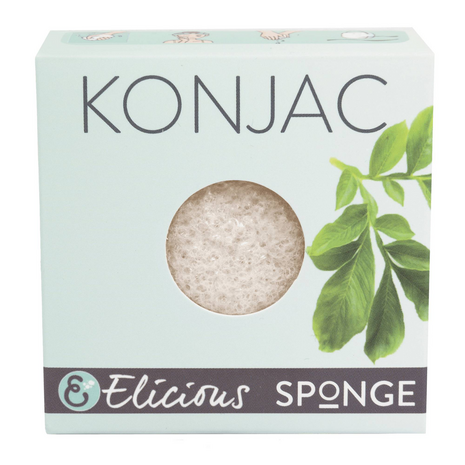 konjac gezichtsspons natuur