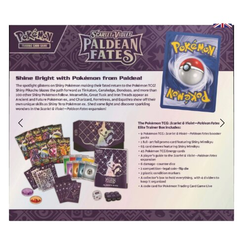 Pokemon Paldean Fates ETB