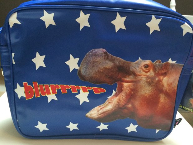 De Kunstboer laptoptas Hippo