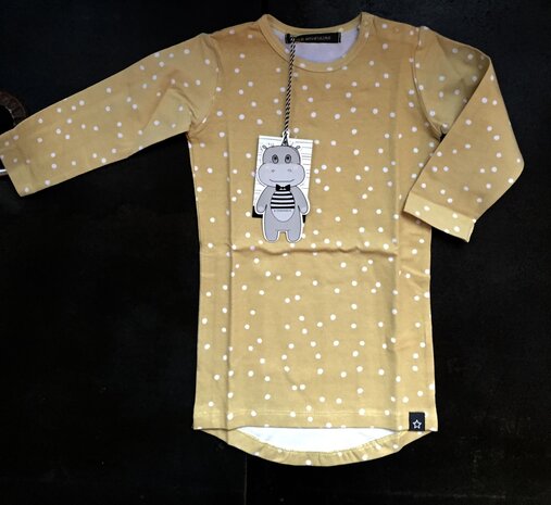 Your Wishes Dress Ochre Dots