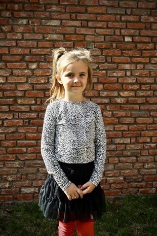 Claesen's rok tule bij CEMALI. Model Kaylee