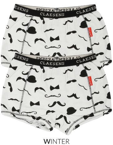 Claesen's SET Bra Top + 2 boxers Moustache