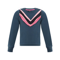 Little Miss Juliette Sweater Multi Ruffle