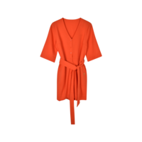Miracles Jumpsuit Nosco Papaya Dames