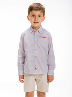 UBS2 Hemd Wit Blauw Oranje Boys