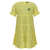 Little Miss Juliette Jurk Ruffle Geel