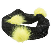 UBS2 Sjaal Pompon geel