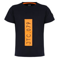 Jumping The Couch t-shirt navy orange 