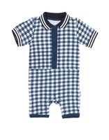 Claesen's Babypakje Boys Navy Checks