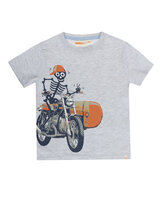 UBS2 T-shirt Biker Skeleton