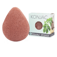 Elicious Konjac gezichtsspons rode Franse klei 