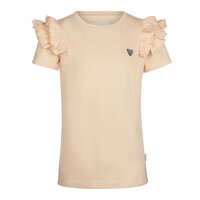 No Way Monday T-shirt Ruffle Peach