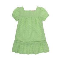 UBS2 Jurk Green Broderie
