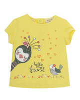 UBS2 t-shirt Birdie geel