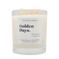 De Scent Golden Days Geurkaars