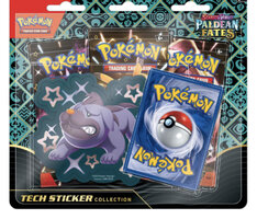 Pokemon Paldean Fates Tech Sticker Collection Shiny Greavard