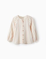 Zippy Blouse Boho Striped