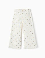 Zippy Broek Twill Wite Wide