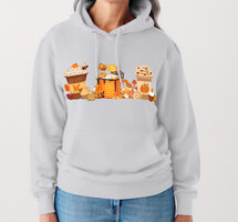 Hoody Pumpkin Farm Volwassenen Unisex