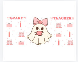 Sweater Scary Teacher recht Volwassenen Unisex