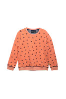 Jumping The Couch Sweater Orange Shark