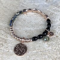 Miracles Armband RG Black& Gold