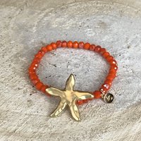 Miracles Armband Sea Star Orange