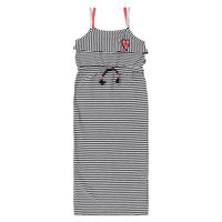 Little Miss Juliette Maxidress zwart wit